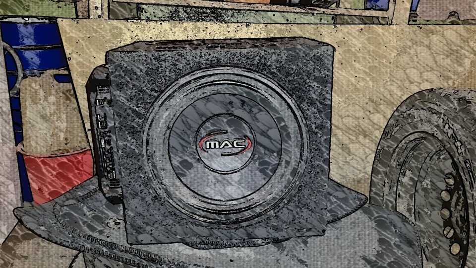 Установка сабвуфера MAC Audio с штатным ГУ — Lada Приора седан, 1,6 л ...