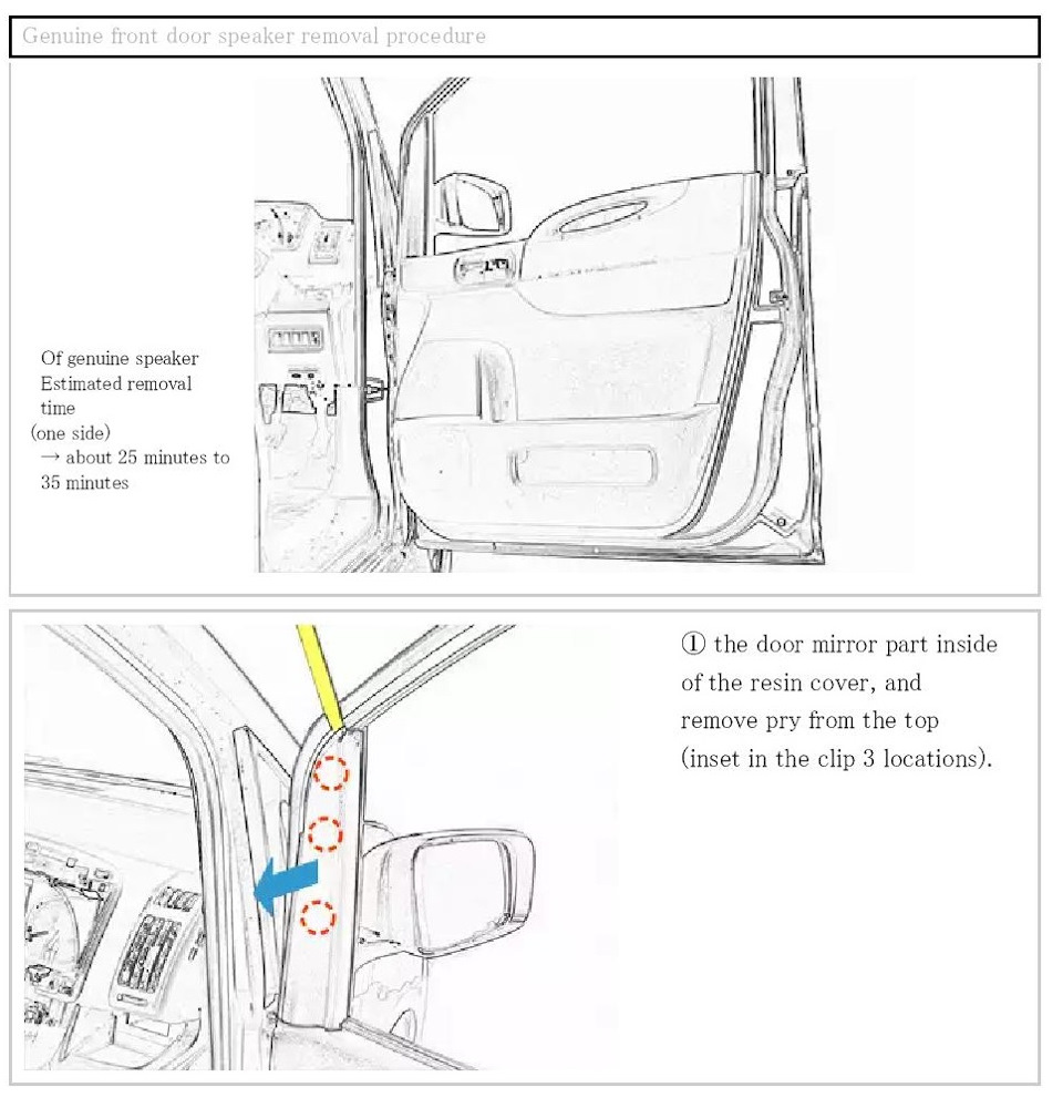 Разбор обшивки передней двери — Nissan Serena Mk III (C25), 2 л, 2009 ...