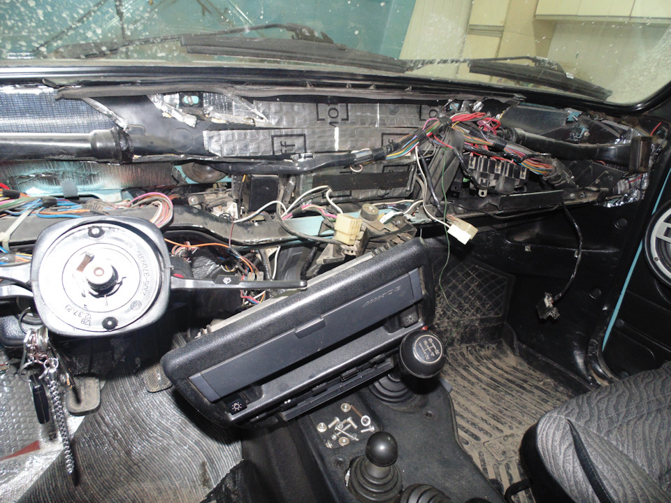Проводка ЭБУ в салоне. — Lada 4x4 3D
