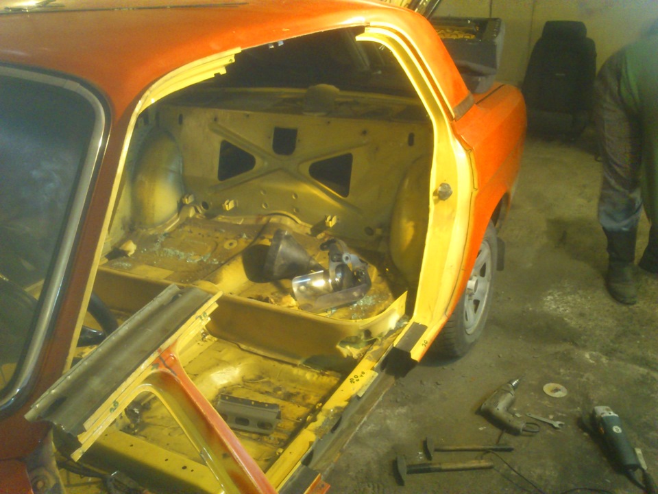 Переносим стойку! — ГАЗ 31105, 2,7 л, 2005 года | кузовной ремонт | DRIVE2