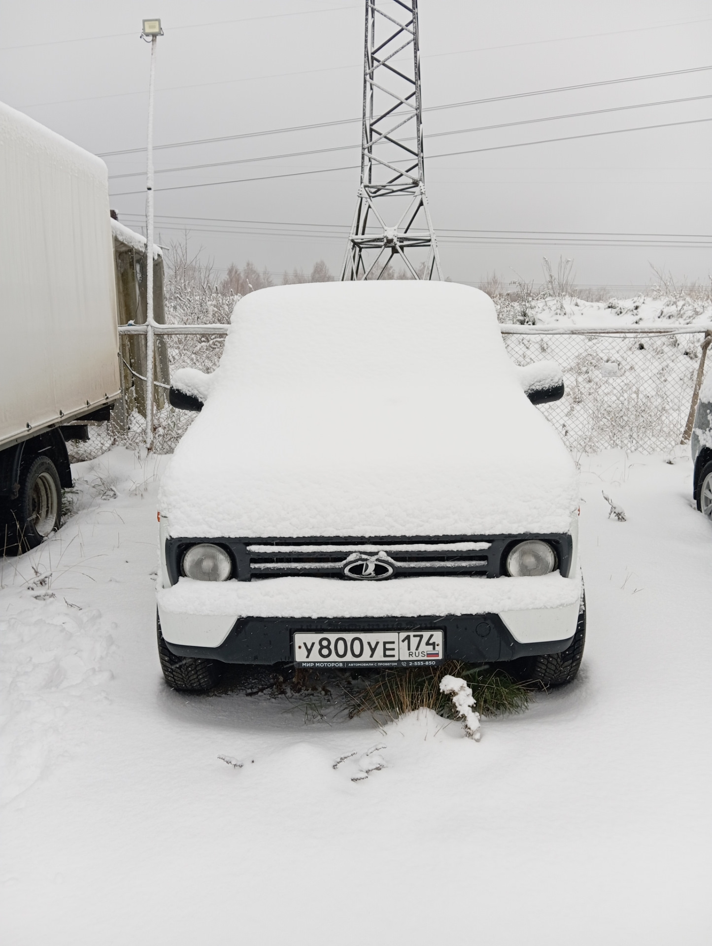 Небольшие осадки в виде снега… — Lada 4x4 3D, 1,7 л, 2015 года | просто так  | DRIVE2