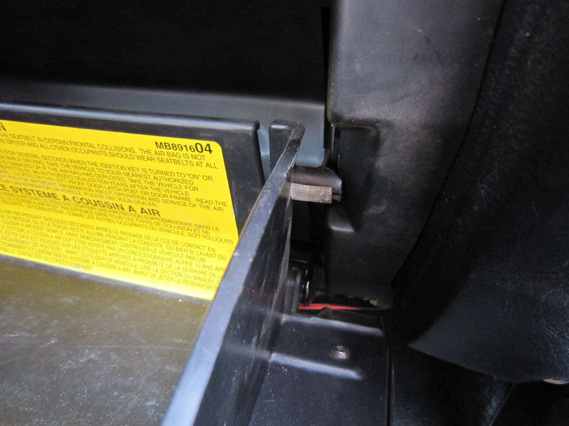 Ставим салонный фильтр — Chrysler Sebring Coupe (2G), 3 л, 2004 года ...