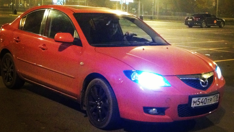 Реснички. На что клеить? — Mazda 3 (1G) BK, 1,6 л, 2007 года ...