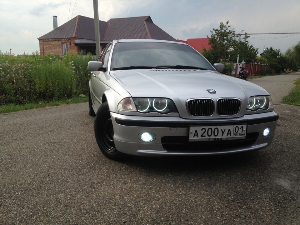 Ангельские глазки — BMW 3 series (E46), 2,2 л, 2000 года | тюнинг | DRIVE2