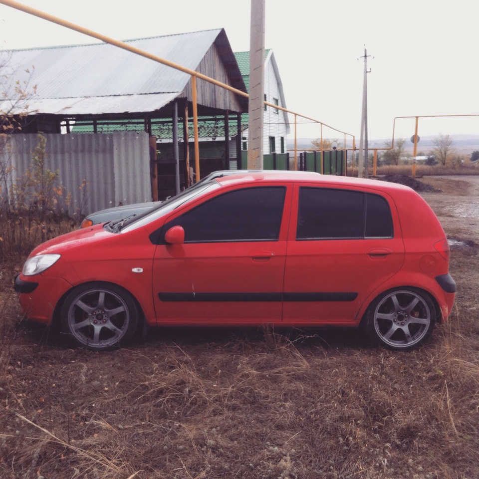 Yamato r17 — Hyundai Getz, 1,7 л, 2008 года | колёсные диски | DRIVE2