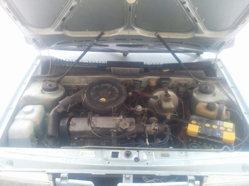 №064 — Установка адаптера салонного фильтра 2109 — Lada 21093, 1,5 л ...