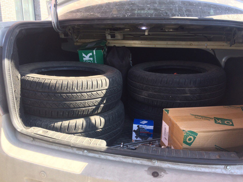 Летние шины Yokohama A.drive AA01 185/65/R14 — Lada Гранта (1G), 1,6 л ...