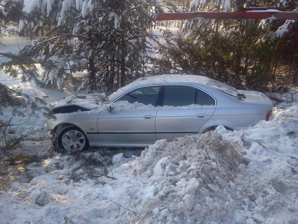 BMW e46 зима