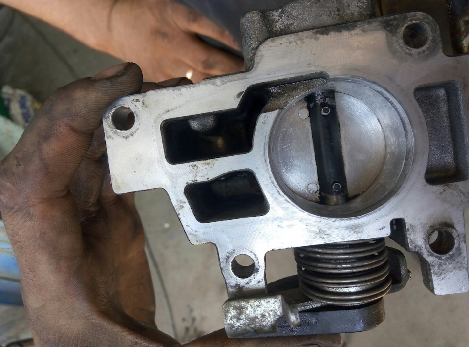 Доработка дросселя + глушим ЕГР — Daewoo Matiz (M100, M150), 0,8 л ...