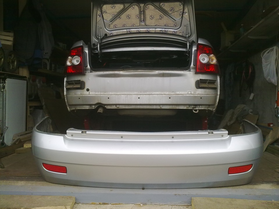 АнтиВода в багажнике — Lada Приора седан, 1,6 л, 2008 года | кузовной ...