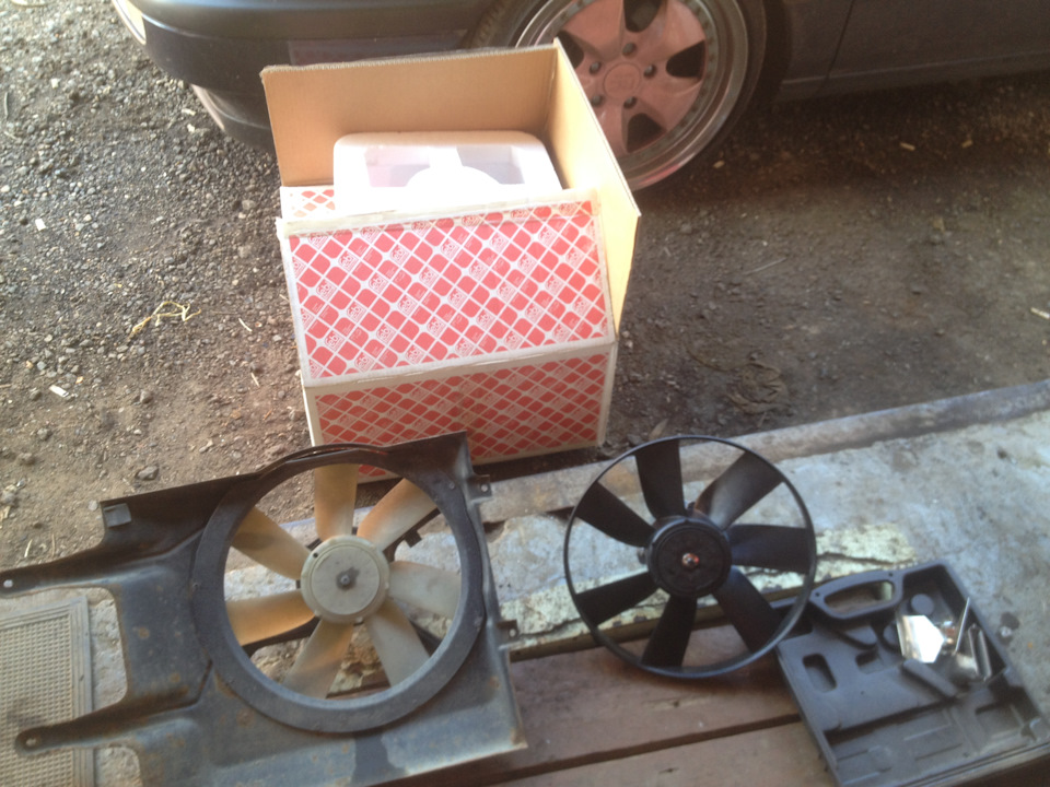 Вентилятор шуршит — Volkswagen Passat B4, 1,8 л, 1993 года | своими ...