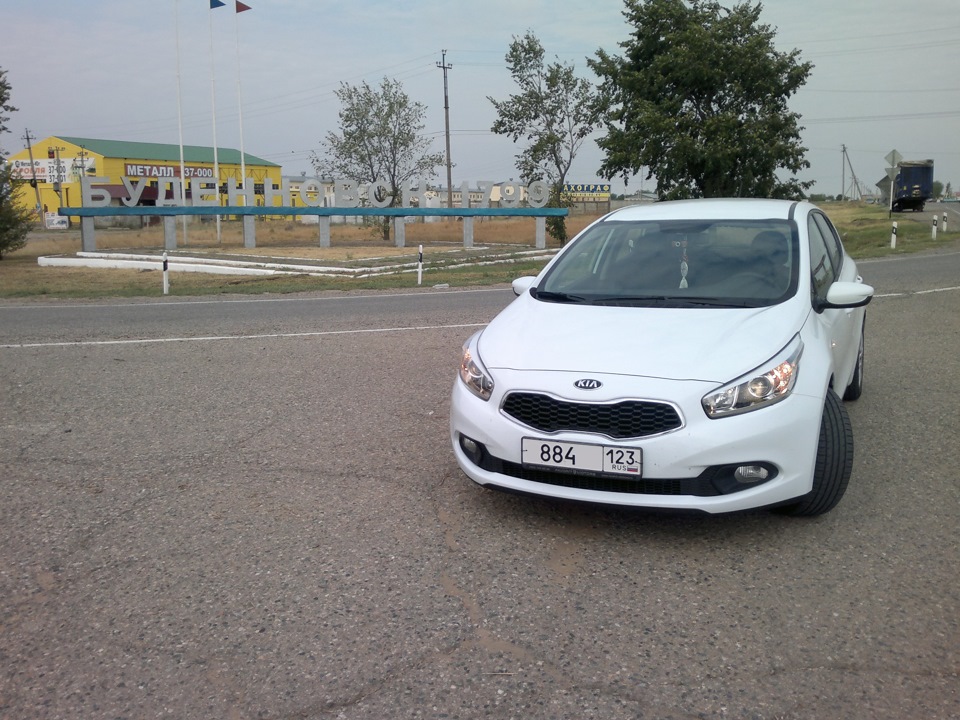 Отпуск и перегон приоры друга в Сургут — KIA Ceed (2G), 1,6 л, 2013 ...