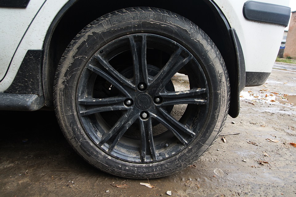 колпачки ступицы в карбон ч.2 — Geely MK Cross, 1,5 л, 2012 года ...