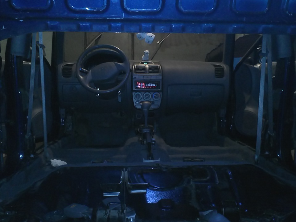 Утепление и звукоизоляция машины — Hyundai Accent (2G), 1,6 л, 2007 ...