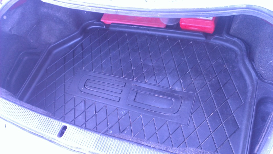 Оригинальный коврик в багажник ED (Опция дилера) — Toyota Carina ED (3G ...