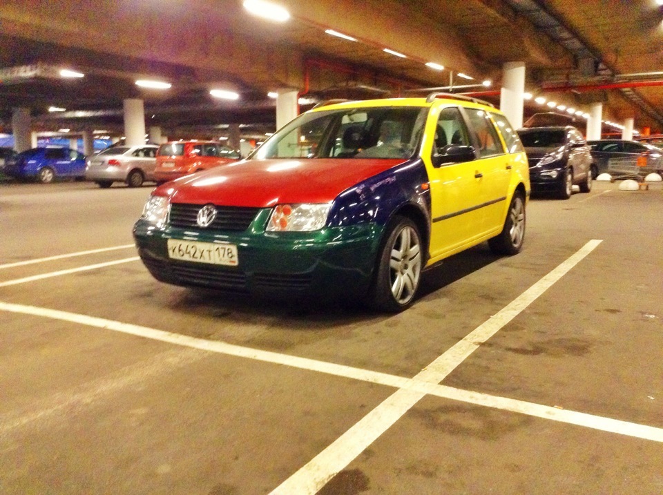 Передняя губа от гольф 4 — Volkswagen Vento, 1,8 л, 1993 года | тюнинг ...