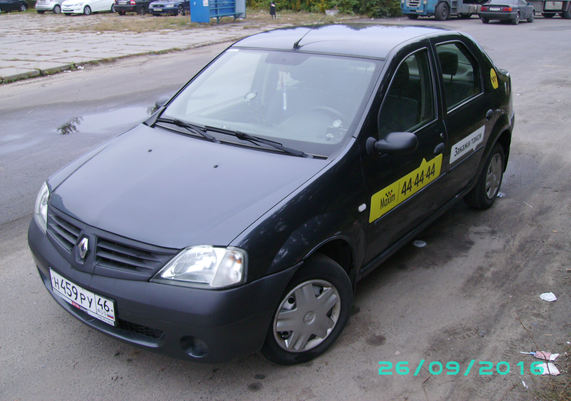 2) Лицензия для такси. — Renault Logan (1G), 1,4 л, 2006 года | другое |  DRIVE2