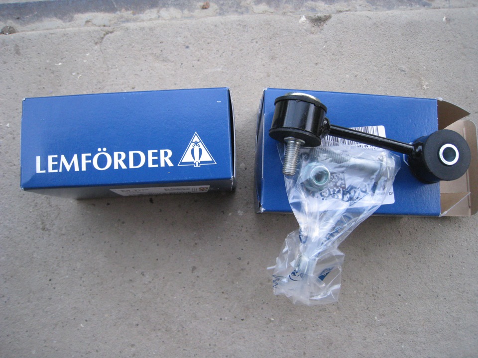 Замена передних стоек, датчика коленвала, стоек и втулок стабилизатора ...