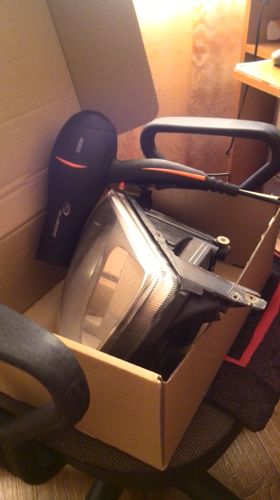 Покрасить фару внутри… — LADA Калина универсал, 2009 года | тюнинг | DRIVE2