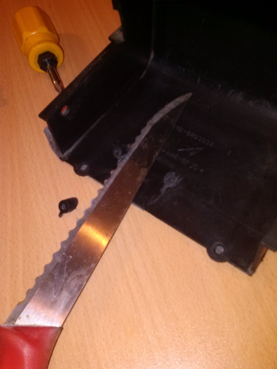 Карман вместо пепельницы — Lada 21113, 1,5 л, 2002 года | своими руками ...