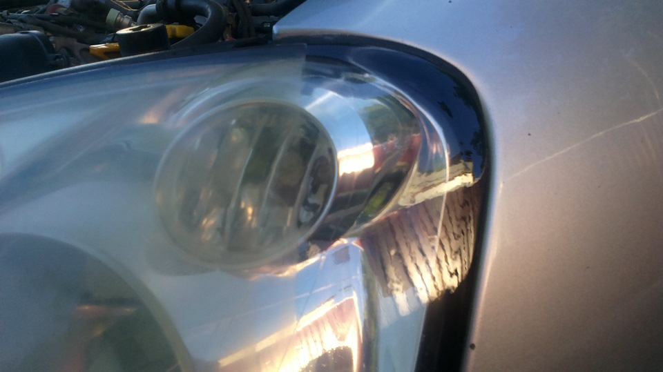 Попробовал восстановить прозрачность фар. — Subaru Impreza (GD, GG), 2 ...