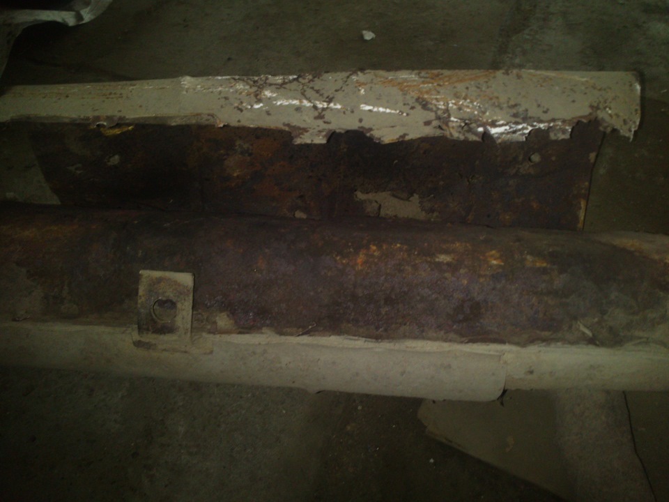 Установка глушителя, заправка в канистру, появилась новая трещина ...