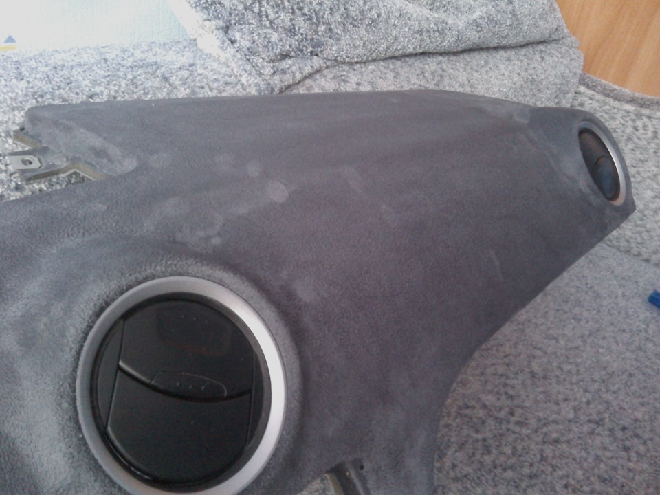 Перетяжка торпедо алькантарой — DRIVE2