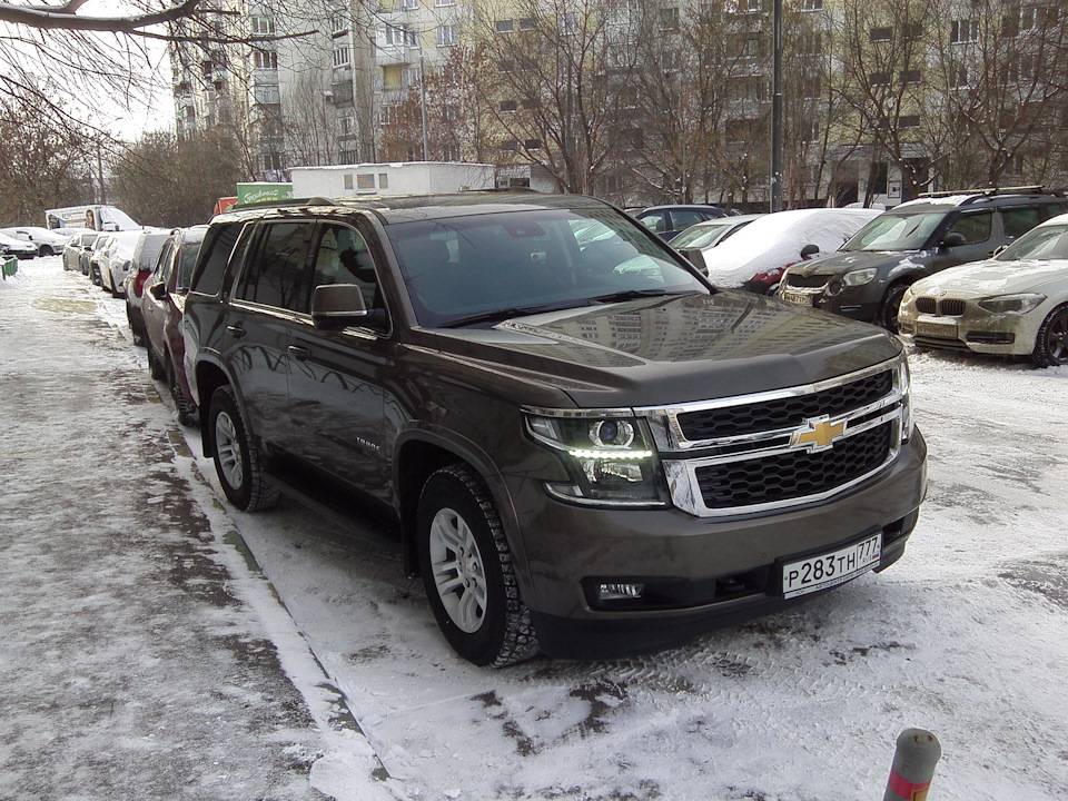 Защитная полировка в -25 — Chevrolet Tahoe (GMT K2UXX), 6,2 л, 2016 ...