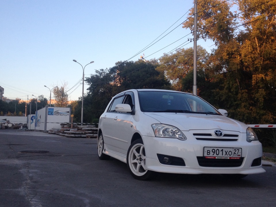 Просто решил сфотографировать! — Toyota Corolla RunX, 1,5 л, 2004 года ...
