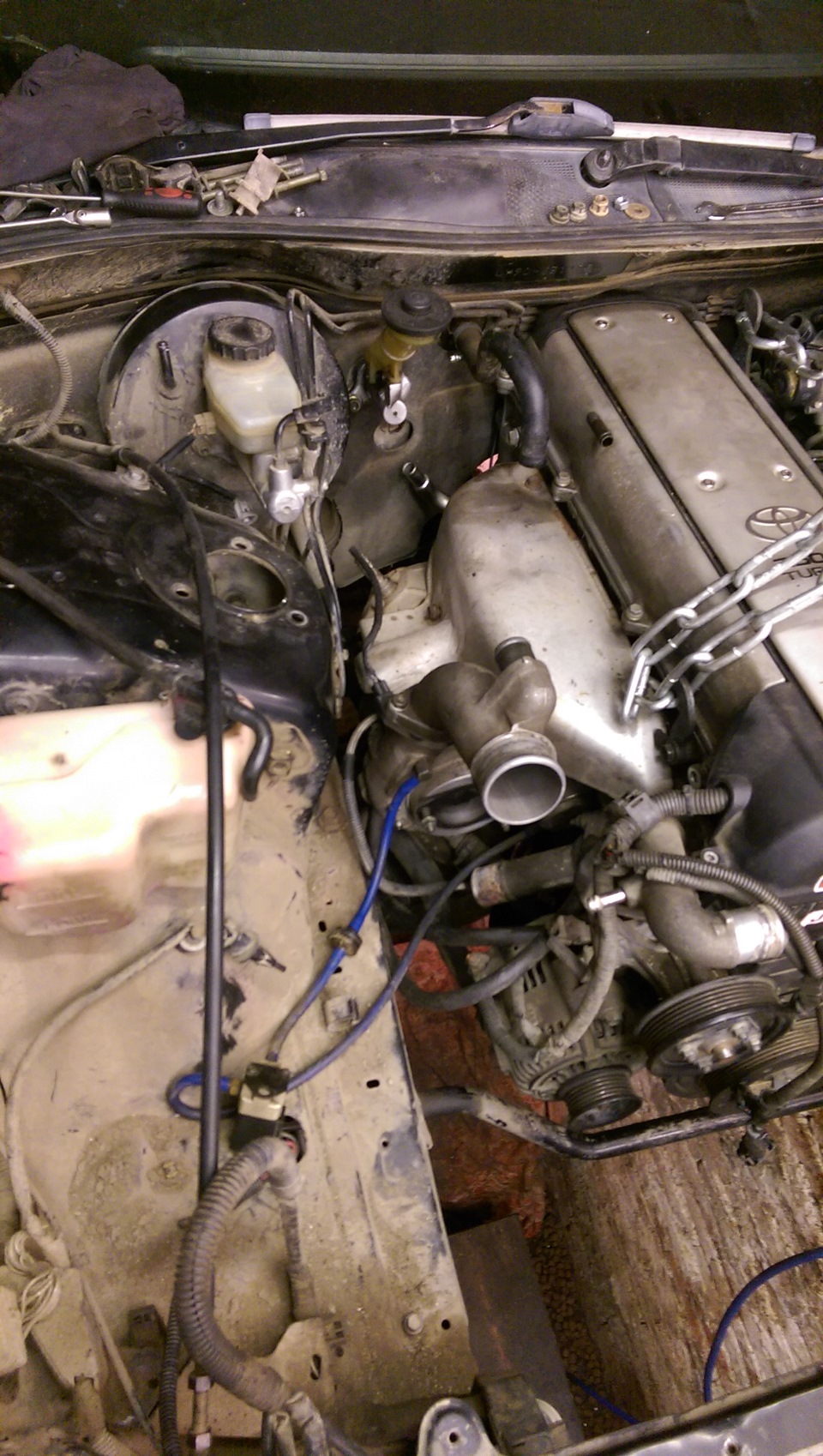 Прощай дизельное сердечко! — Toyota Mark II (90), 2,4 л, 1995 года ...