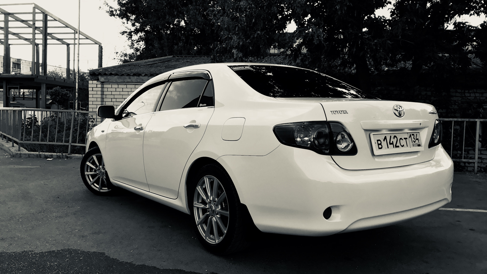 Toyota Corolla (140/150) 1.6 бензиновый 2008 | White Horse на DRIVE2