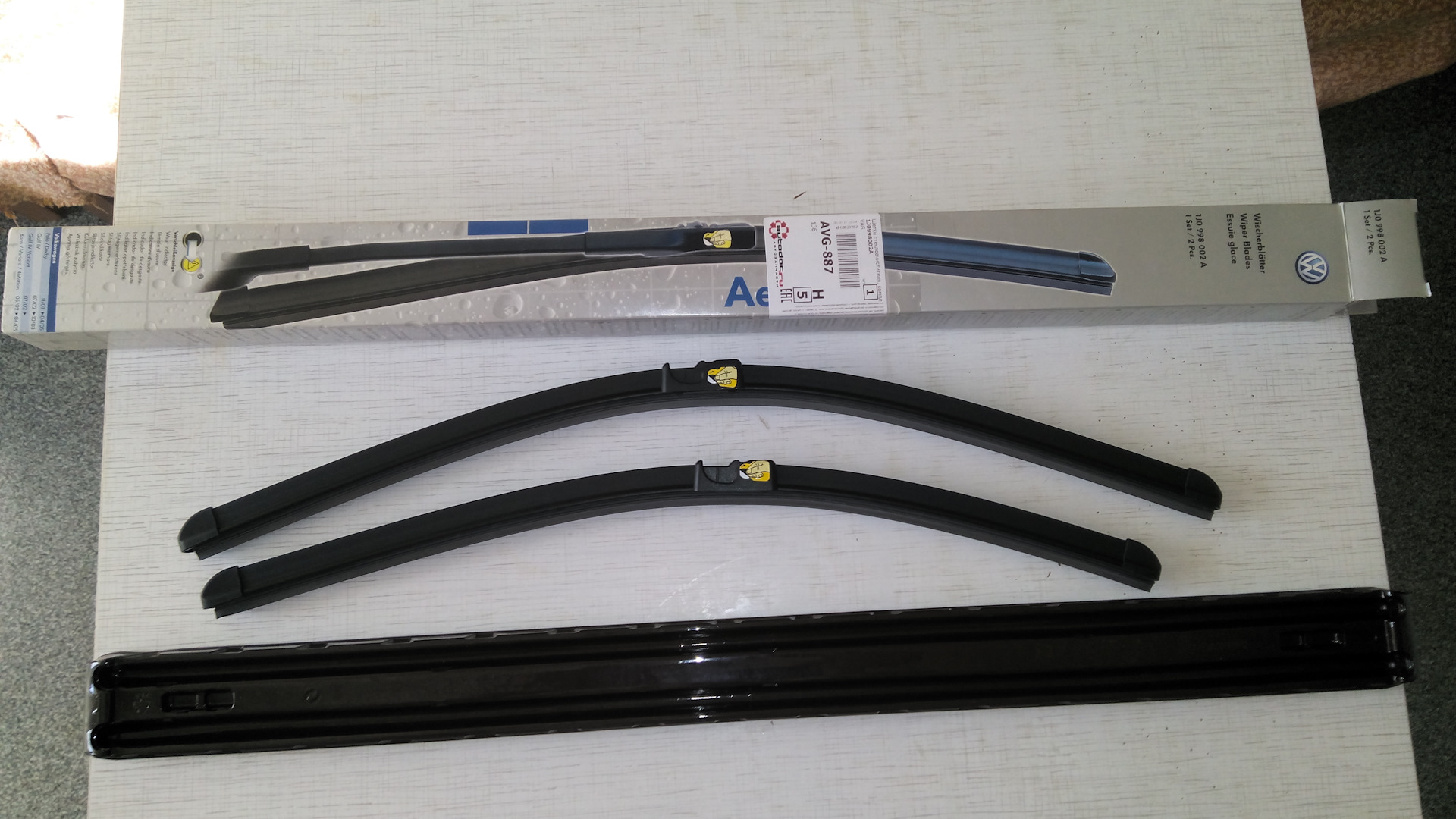 Щетки стеклоочистителя для VW — Toyota Land Cruiser Prado 120-series, 2 ...