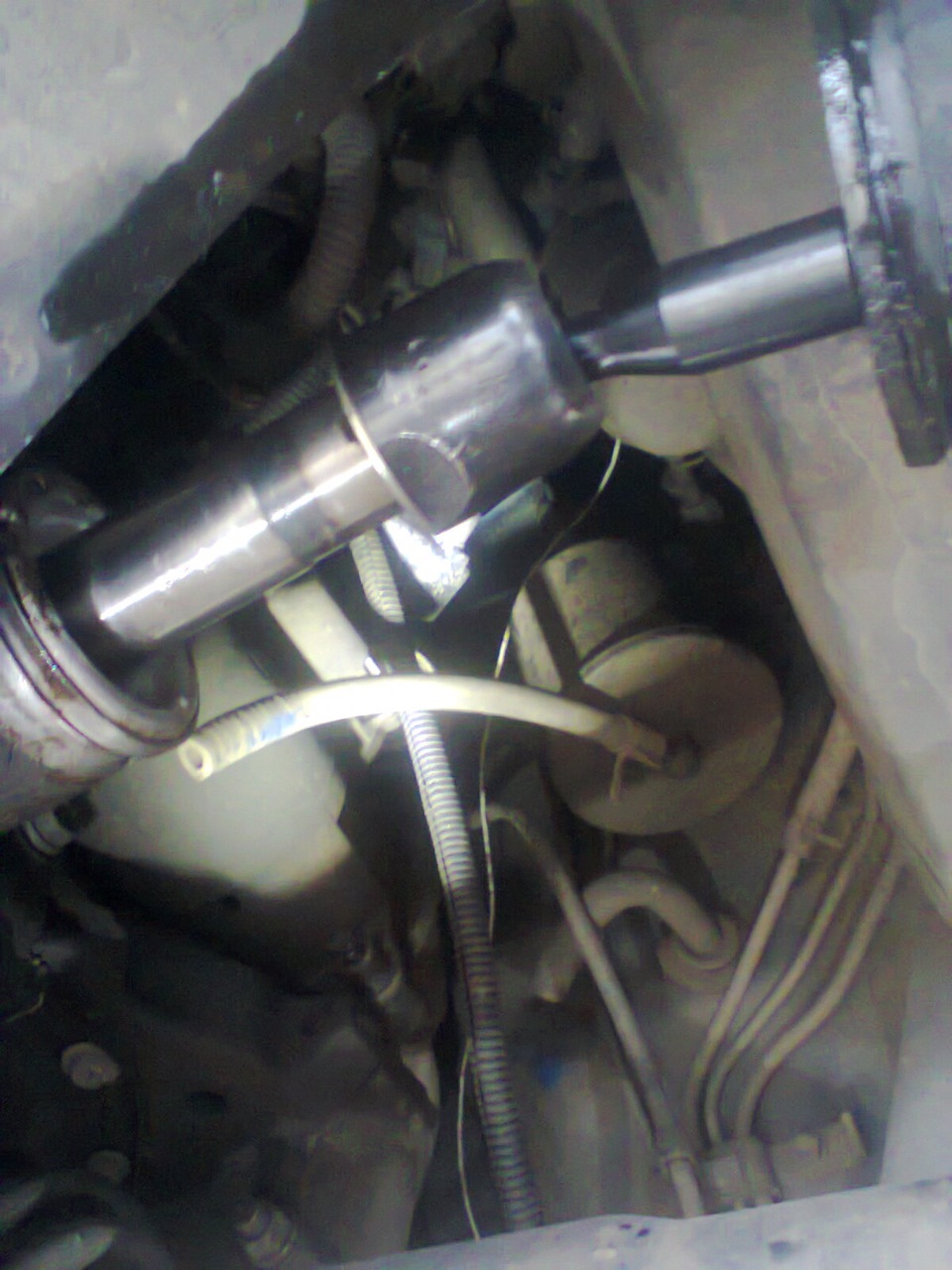 люфты, на тягах. — Toyota Sprinter Carib (25), 1,5 л, 1985 года ...