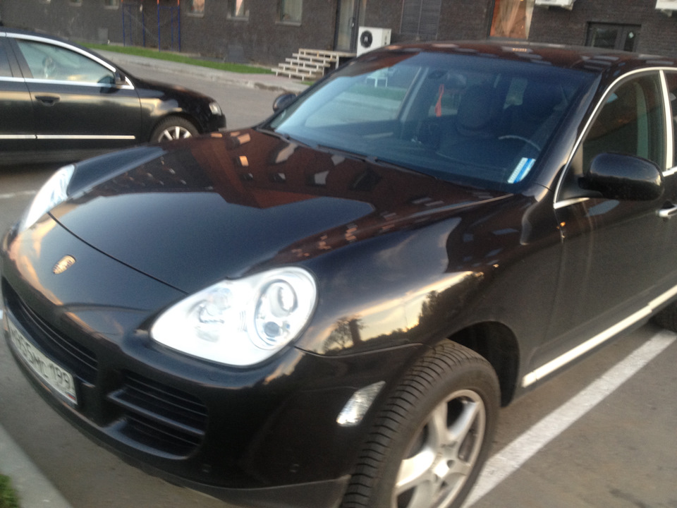 Установка турбо капота — Porsche Cayenne (1G) 955/957, 3,2 л, 2004 года ...