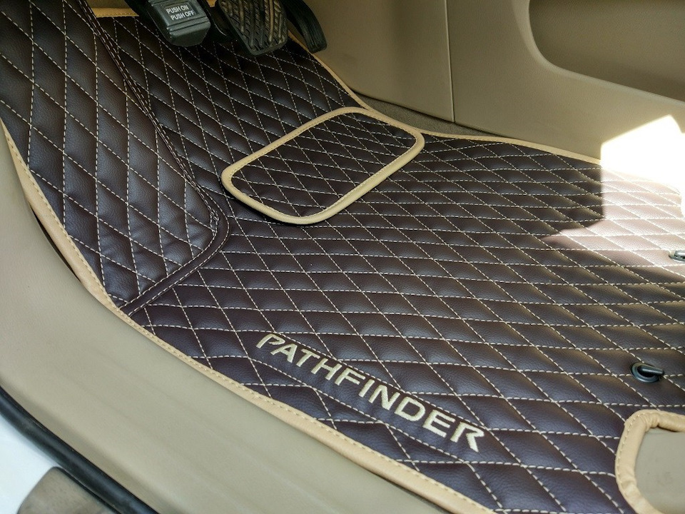 Автоковрики из экокожи Nissan Patfindinder — 100kovrikovru на DRIVE2