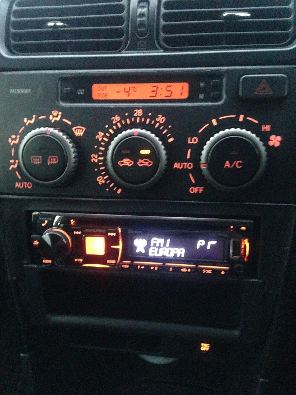 alpine cde-177BT — Toyota Altezza, 0,5 л, 2001 года | другое | DRIVE2