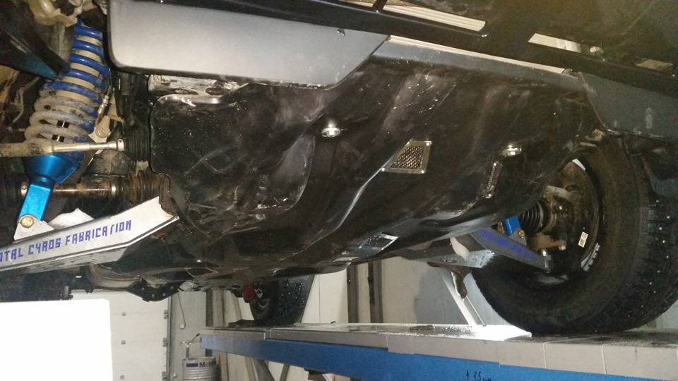 защита днища 150