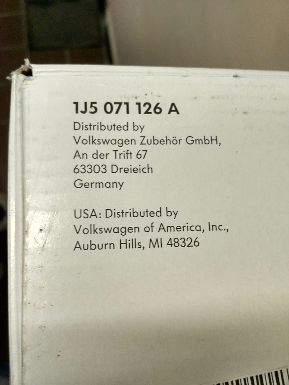 Первая запись. Оригинальный багажник vw — Volkswagen Bora, 2 л., 1999 ...