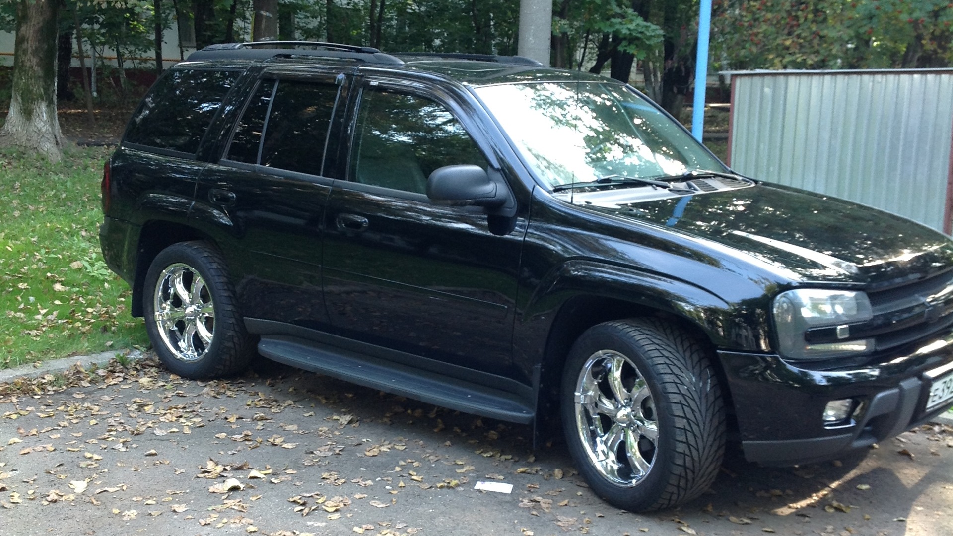 Chevrolet trailblazer аэрография