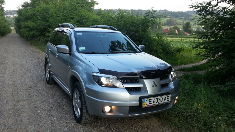 Mitsubishi outlander 2004 главная дорога