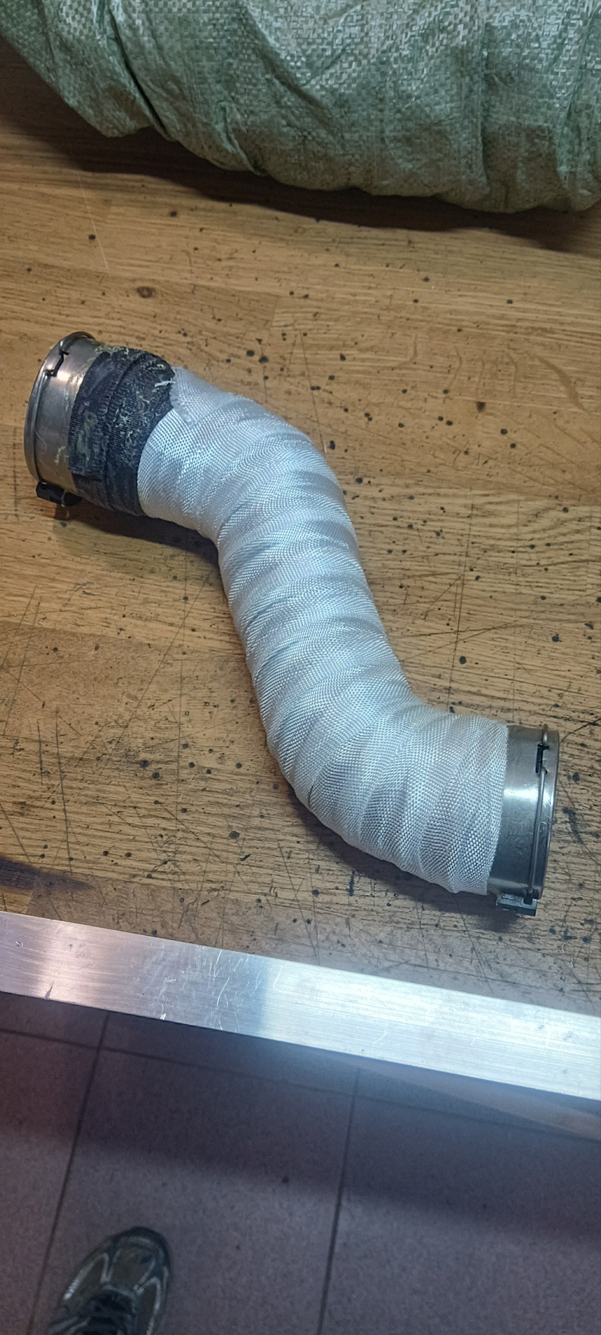 Усиливаем (армируем) патрубки интеркулера (турбины) Haval h9 diesel ...