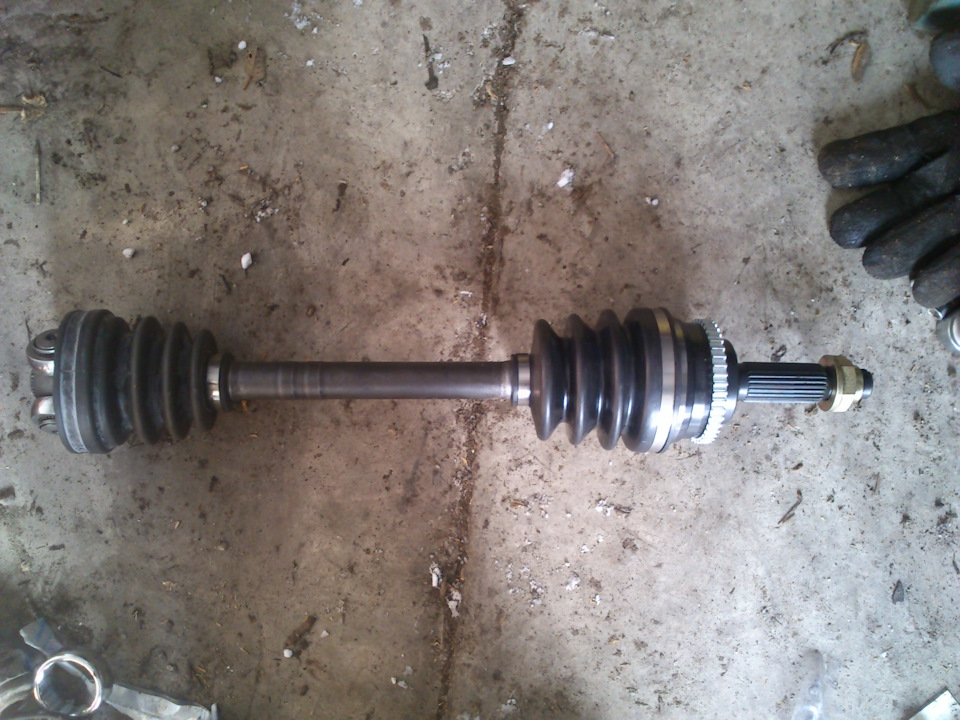 замена внешних ШРУСов, пыльников на внутренних ШРУСах — Mitsubishi ...