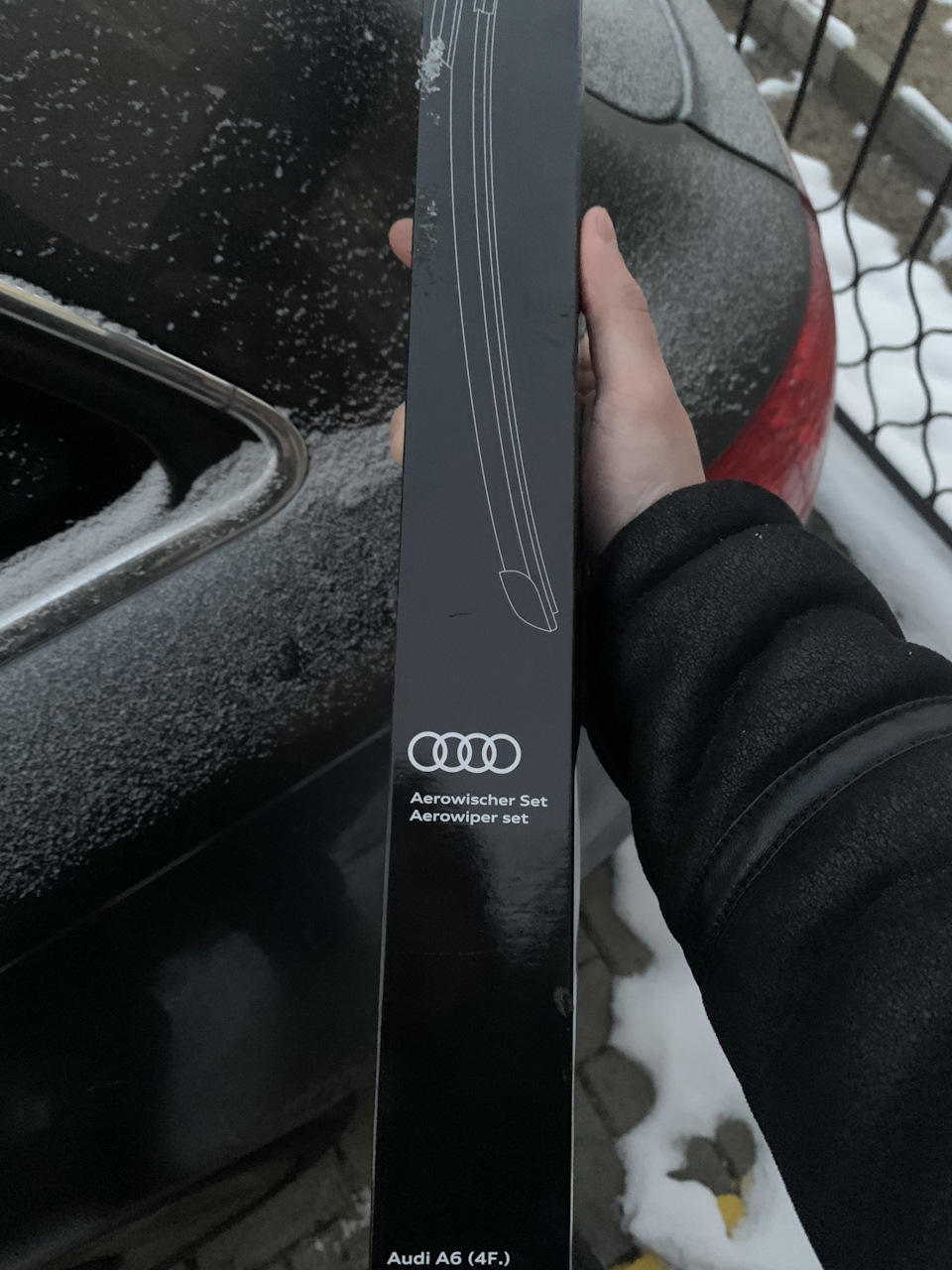 Новые дворники — Audi A6 Avant (C6), 3 л, 2011 года | расходники | DRIVE2