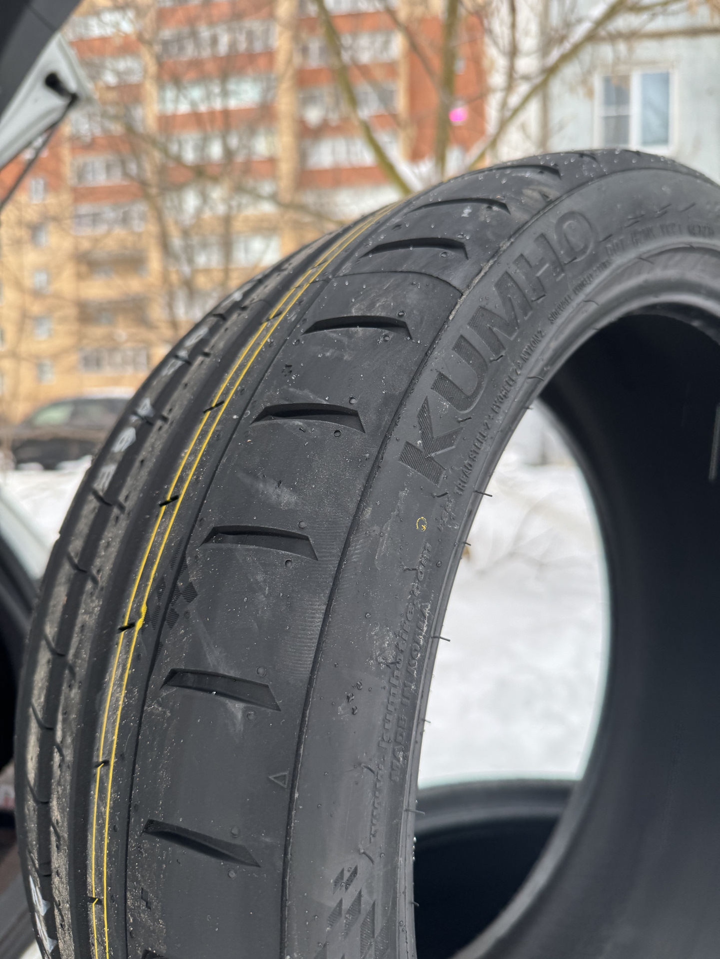 39. Летняя резина KUMHO ECSTA PS91 — Volkswagen Golf GTI Mk7, 2 л, 2018 ...