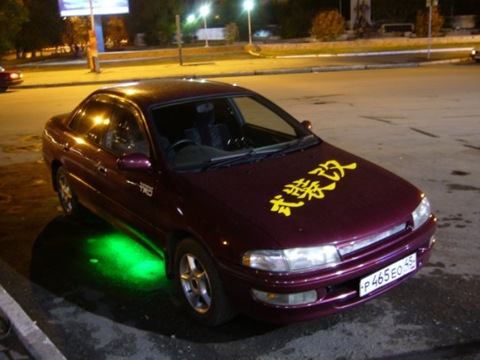 Underbody lighting - Toyota Carina 18L 1996