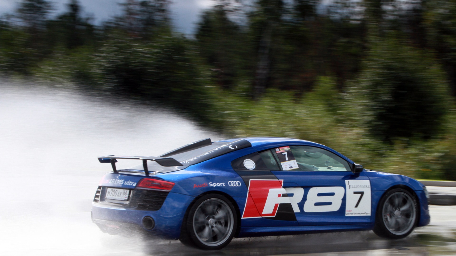 Audi r8 Rally