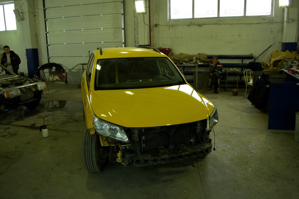 Фото в бортжурнале Volkswagen Tiguan (1G)