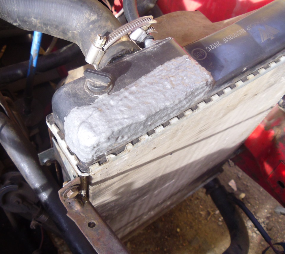 Пайка радиатора — Volkswagen Passat B2, 1,9 л, 1982 года | визит на ...