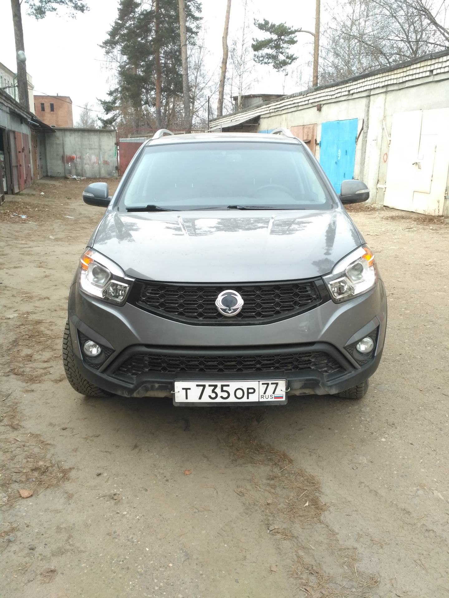 ДХО из габаритов — SsangYong Actyon (2G), 2 л, 2013 года | стайлинг | DRIVE2