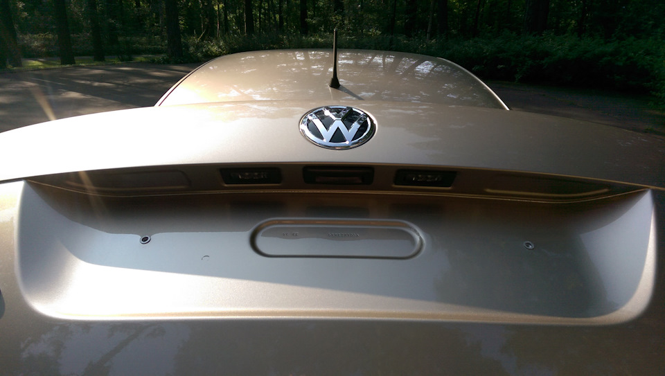 Очистил, обезжирил — Volkswagen Polo Sedan